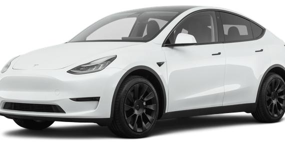 TESLA MODEL Y 2020 5YJYGDEF7LF000974 image
